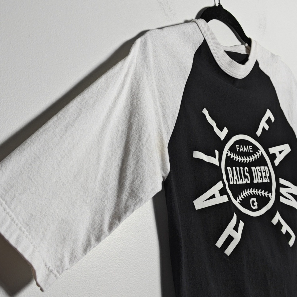 Hall Of Fame Balls Deep 2nd Sucks 3/4 Sleeve Shirt Size Small — image 6 of 8